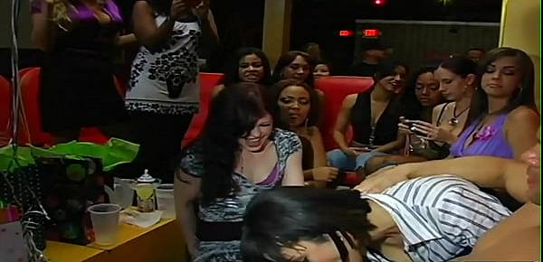WTF my slut girlfriend sucking strippers cock